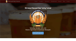 Desktop Screenshot of moorparkbeerfestival.com